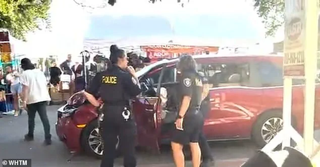Red Minivan Plows Through Crowd at KIPONA Festival, Causing Chaos