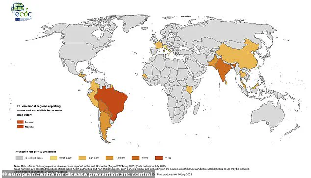 CDC Expands Travel Advisory to Four New High-Risk Countries Amid Chikungunya Surge and Global Health Alert
