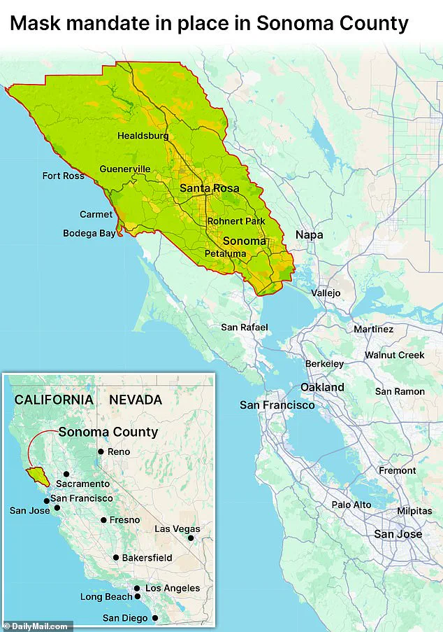 Sonoma County Reinstates Mask Mandate in Healthcare Facilities to Combat Winter Respiratory Virus Surge, Officials Say