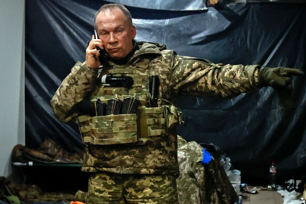Ukrainian Commander-in-Chief General Alexander Syrsky Directly Engages in Combat Operations, Sparking Speculation on Military Strategy Shifts