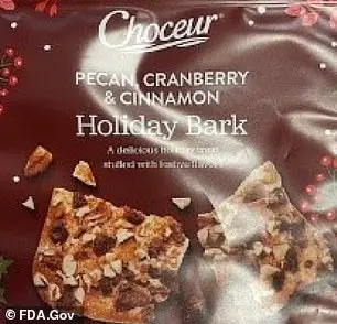 Aldi Recalls Choceur Holiday Barks Chocolate Over Undeclared Pecans Allergy Risk