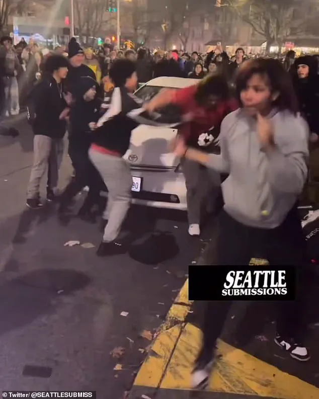 Fog and Fists: Seattle's Space Needle Drone Show Interrupted by Brawl as Chaos Erupts at KOMO Plaza