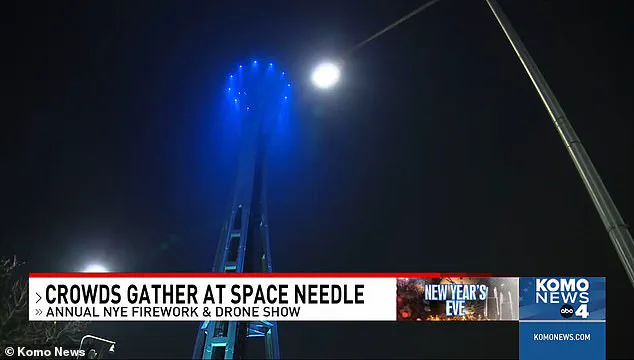 Fog and Fists: Seattle's Space Needle Drone Show Interrupted by Brawl as Chaos Erupts at KOMO Plaza