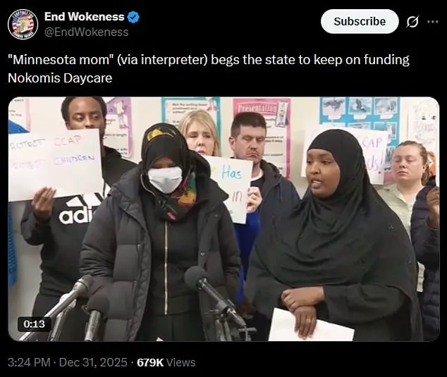 Minnesota Daycare Manager Faces Theft Allegations, Elitism Accusations Amid Statewide Somali-Run Childcare Scandal