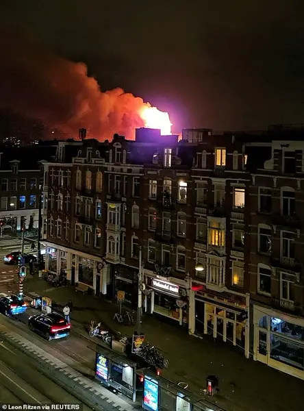 New Year's Chaos in Netherlands: Two Fatalities, Violence, and Historic Church's Destruction as Fireworks Accidents Spark Unrest
