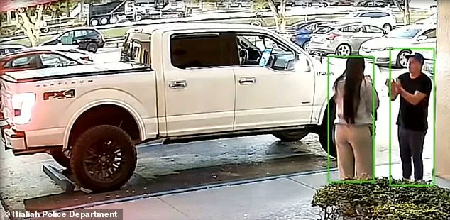 Surveillance Footage Captures Abduction of Woman Near Modified Ford F-150 in Hialeah, Florida
