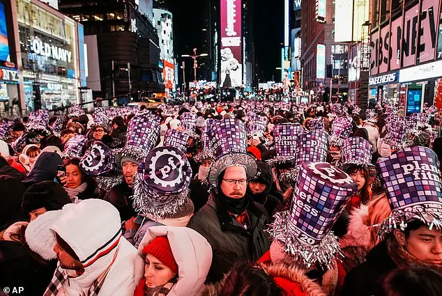 Times Square Celebrates New Year's Eve and the United States' 250th Anniversary