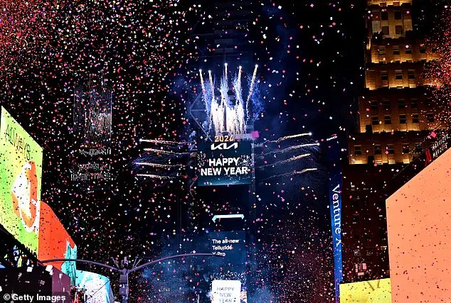 Times Square Celebrates New Year's Eve and the United States' 250th Anniversary