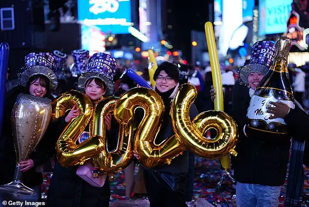Times Square Celebrates New Year's Eve and the United States' 250th Anniversary
