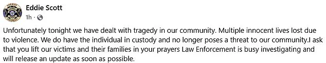 Mass Shooting in West Point, Mississippi Leaves Community in Shock as Sheriff Calls it a 'Tragedy in Our Community'