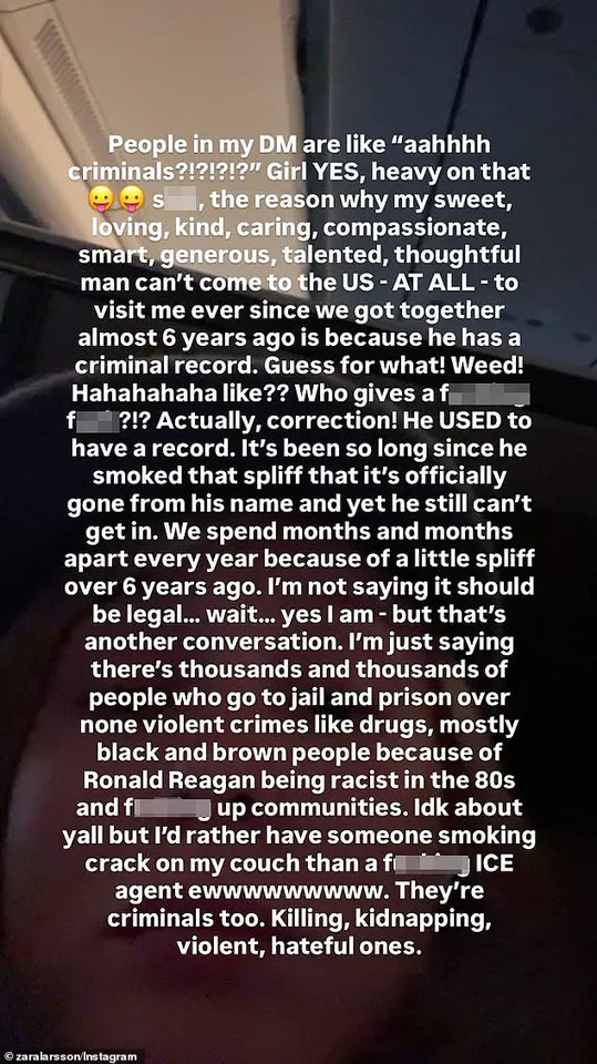 Zara Larsson Condemns ICE Amid Outrage Over Shooting of Renee Nicole Good, Deepening Polarizing Reputation