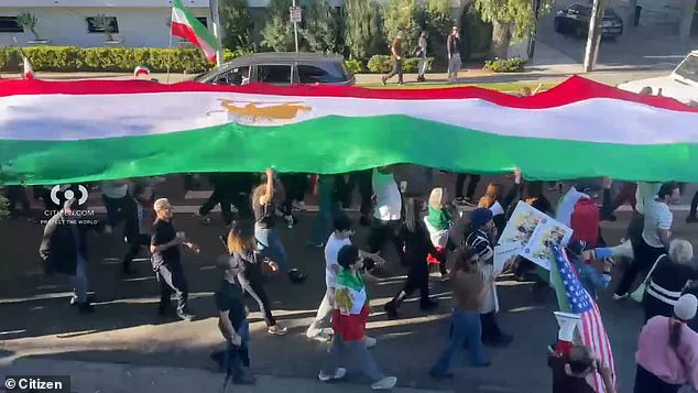 Protest Turns Chaotic as Anti-Regime Message Collides with Demonstrators in LA