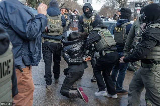 Minnesota ICE Operation Sparks Controversy as Woman is Forcibly Dragged from Vehicle Amid Protests
