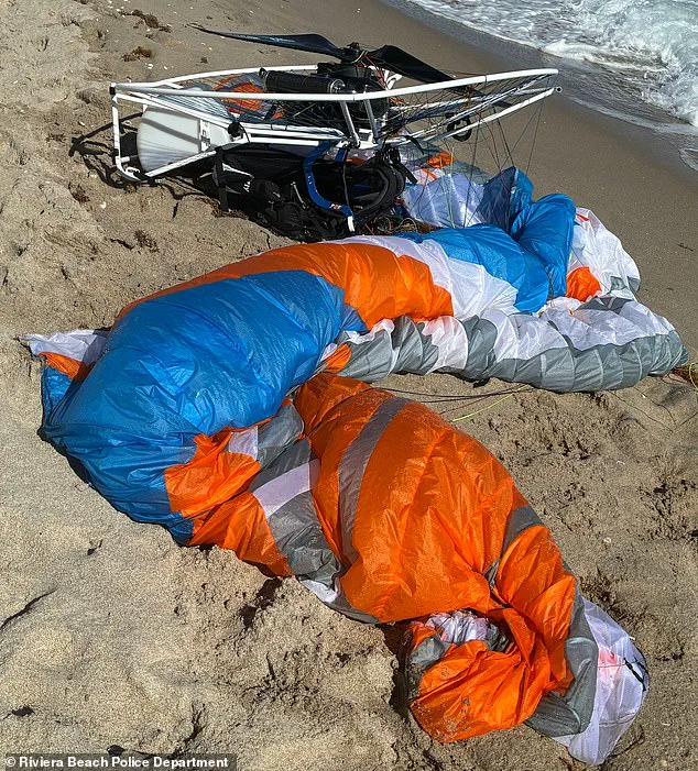 Paraglider Plummets 500 Feet into Atlantic Ocean After Mid-Air Malfunction Near Florida Coast