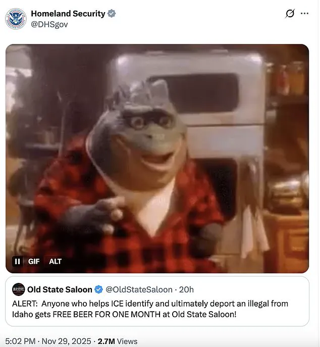 Government Immigration Policies Under Scrutiny as Idaho Bar Owner's ICE Party Sparks National Debate