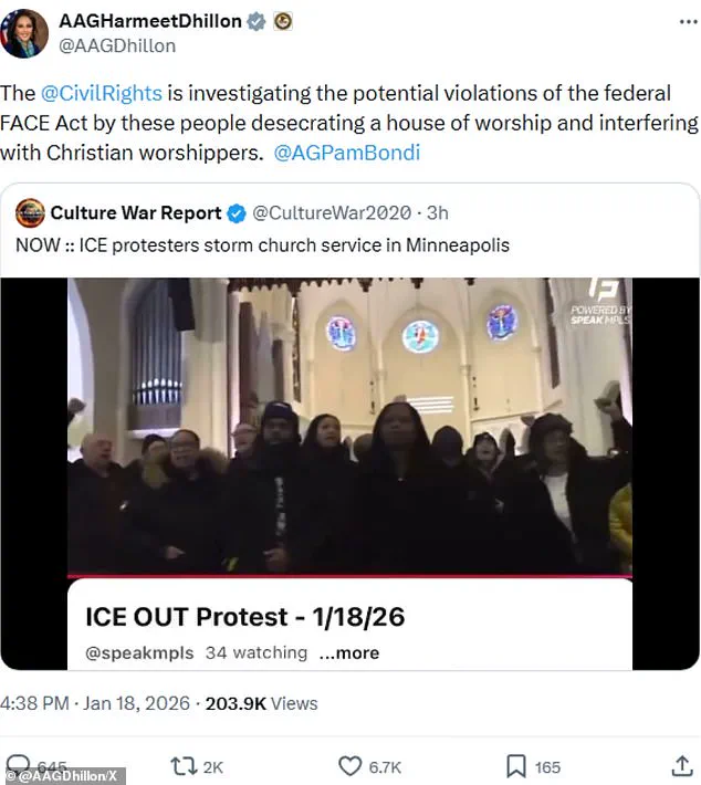 Protesters Accuse Church Leader of ICE Ties as Mob Disrupts Service, Sparking Outcry