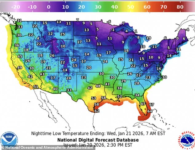 Arctic Blast Brings Record-Cold Temperatures and Snowfall to Northeast and Midwest