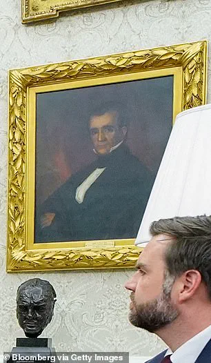 Portrait of James Polk in Oval Office Sparks Speculation About Trump's Greenland Ambitions