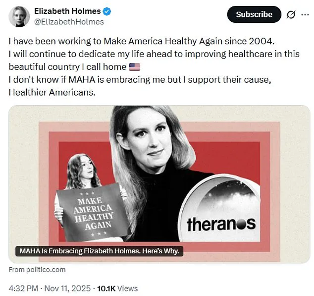 The Role of Government in Balancing Innovation and Accountability: Elizabeth Holmes' Pardon Request and Public Perception