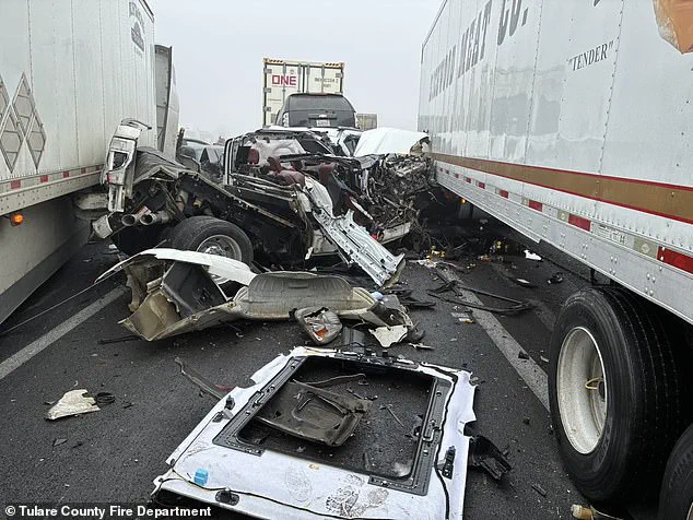 Massive Chain-Reaction Crash on California Highway 99 Caused by Dense Fog, Triggering Region's Worst Pileup in Years