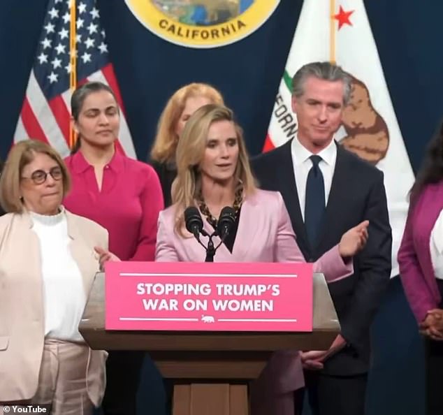 Jennifer Siebel Confronts Media at Press Conference, Highlights Reproductive Health in Trump's War on Women