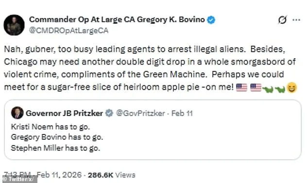 Gregory Bovino's Social Media Resurgence Sparks Debate Over Immigration Enforcement and Leadership Style