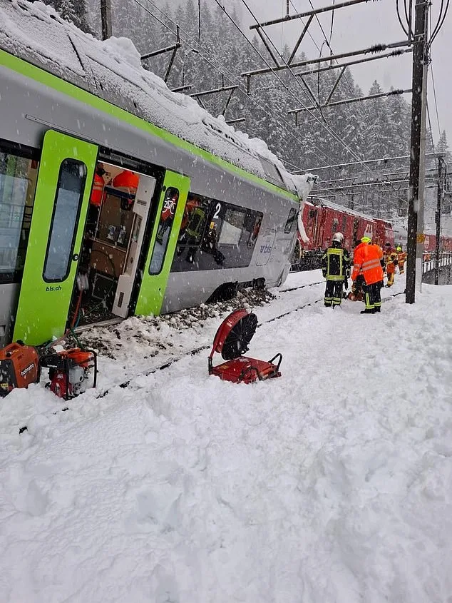 Avalanche Triggers Train Derailment in Swiss Alps, Injuring Five