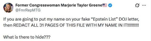 Epstein Files Controversy Escalates as Bondi's List Falls Short of Transparency Act Demands