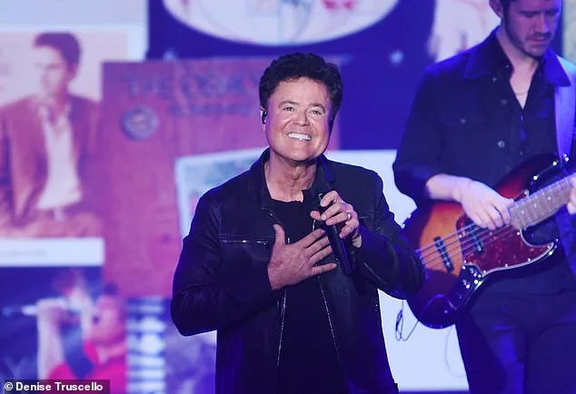 Lawsuit Filed Against Donny Osmond Over Alleged Eye Injury During Las Vegas Concert