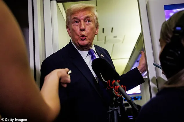 Trump Says He 'Haven't Heard That' on Alleged Noem-Lewandowski Affair