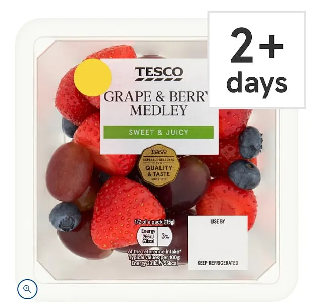Urgent Recall: Tesco Grape & Berry Medley May Contain Salmonella