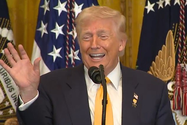 Trump Surprises Attendees with Unfiltered Praise for Nicki Minaj at Black History Month Event, Unveiling Unlikely Political Alliance