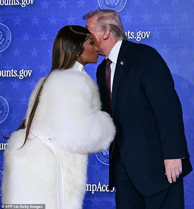 Trump Surprises Attendees with Unfiltered Praise for Nicki Minaj at Black History Month Event, Unveiling Unlikely Political Alliance