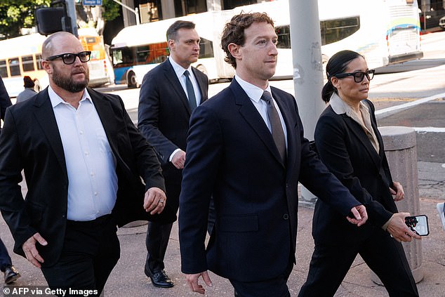 Mark Zuckerberg's Bodyguards Spark Controversy with AI Glasses in Court as Judge Warns Against Recording