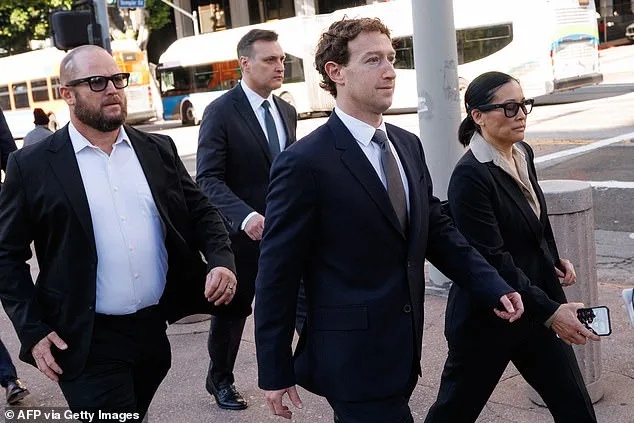 Mark Zuckerberg's Bodyguards Spark Controversy with AI Glasses in Court as Judge Warns Against Recording