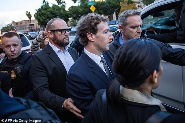 Mark Zuckerberg's Bodyguards Spark Controversy with AI Glasses in Court as Judge Warns Against Recording