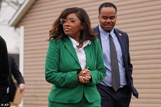 Texas Democrat Jasmine Crockett Confronts Marjorie Taylor Greene at Senate Rally, Days After Her Resignation