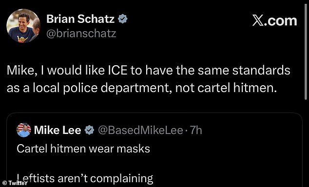 Utah Senator Mike Lee Deletes Post Comparing ICE Agents to Mexican Cartels Amid Backlash from Democrats