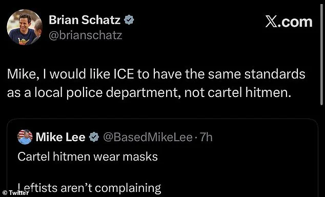 Utah Senator Mike Lee Deletes Post Comparing ICE Agents to Mexican Cartels Amid Backlash from Democrats