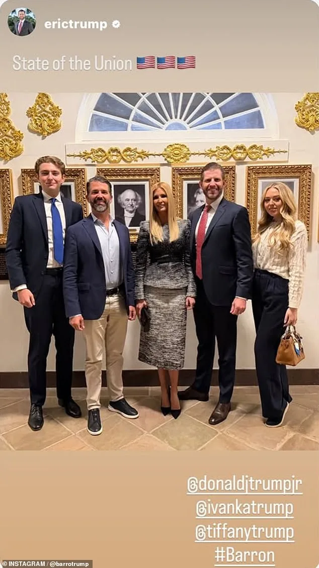 Barron Trump's Blue Tie at State of the Union Signals Subtle Shift from Trump Brand's Iconic Red