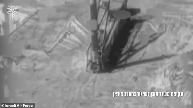Israel Releases Video of Iranian Missile Preparations, Strikes Operatives Amid Escalating Tensions