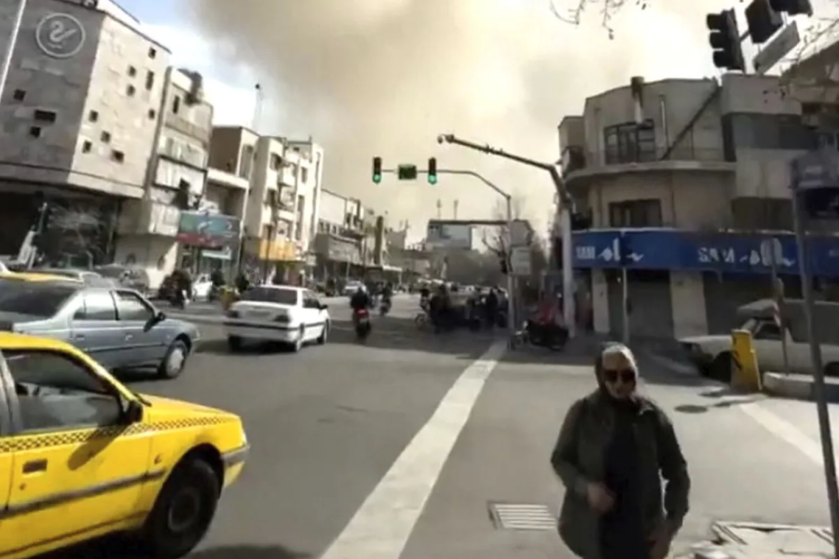 Tehran Explosion: Missile Strike on Iranian Military Depot, Origin Unknown