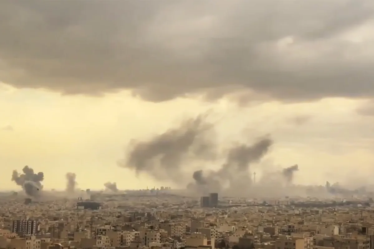 Explosions Rock Tehran as U.S.-Israel Airstrike in Jask Sparks Fears of Escalating Tensions