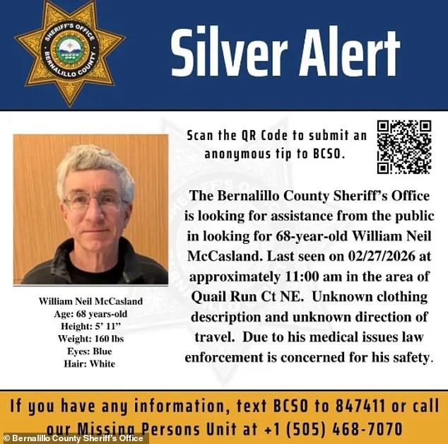 Retired General Vanishes, Silver Alert Issued Amid UFO Enthusiasts' Interest