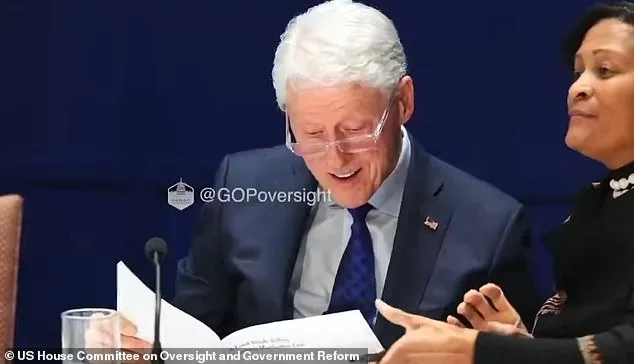 Bill Clinton Chuckles at Epstein Files Hot Tub Photo During Tense Deposition