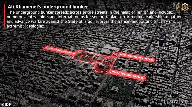 IDF Airstrike Destroys Iran's Khamenei Bunker in Tehran