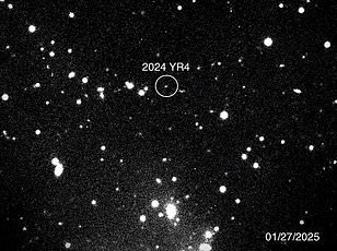 NASA Confirms Asteroid 2024 YR4 Will Miss Moon by 13,200 Miles
