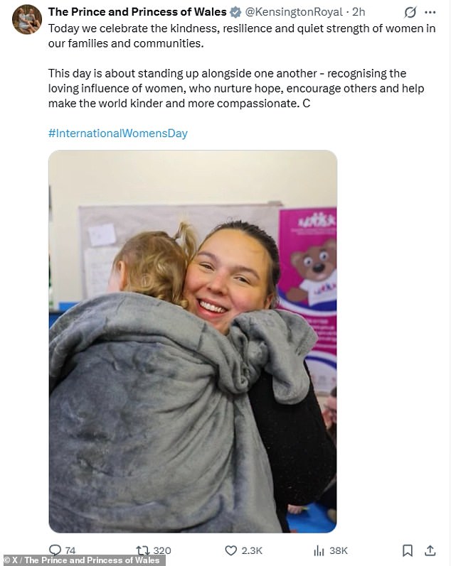 Princess of Wales Celebrates International Women's Day with Message of Unity, Kindness, and Resilience