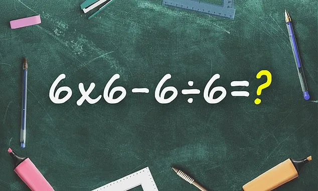 Viral Math Problem: 6 x 6 - 6 ÷ 6 Sparks Global Debate on Order of Operations