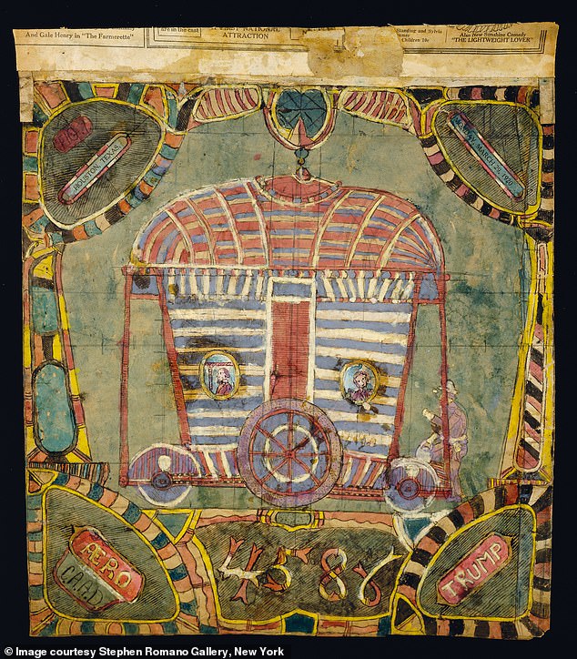 Charles Dellschau's Bizarre Sketches Fuel Time Travel Theories and Trump Speculation